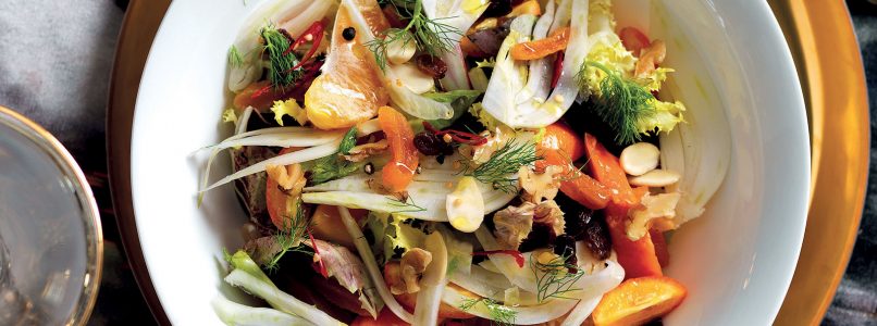 Recipe Mixed salad with fruit