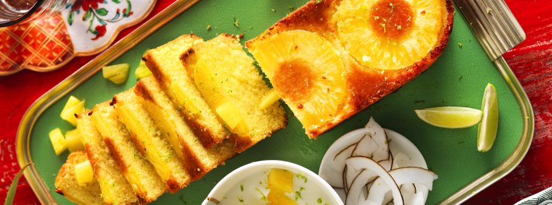 Recipe Soft coconut and pineapple cake