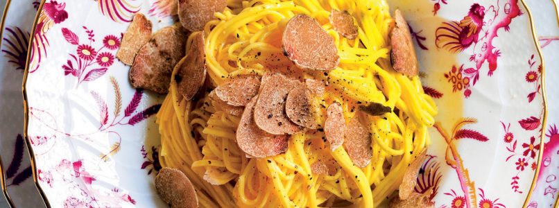 Recipe Tagliolini with truffles - Italian Cuisine