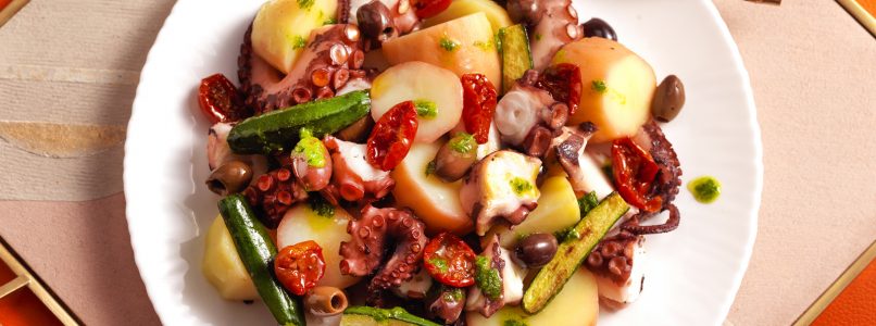 Recipe Warm octopus and potato salad