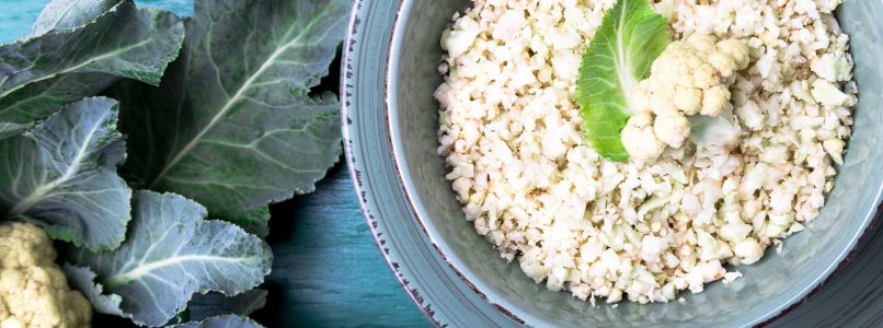 Rice with cauliflower: a single and balanced dish