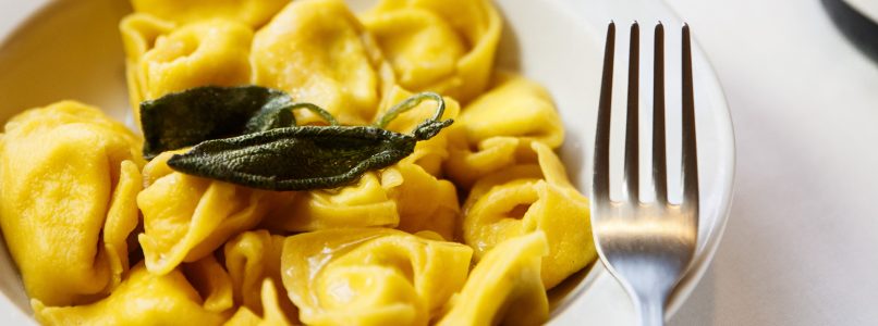 Ricotta Tortelloni recipe with butter and sage