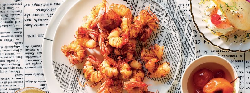 Shrimp Recipe in Potato Wires