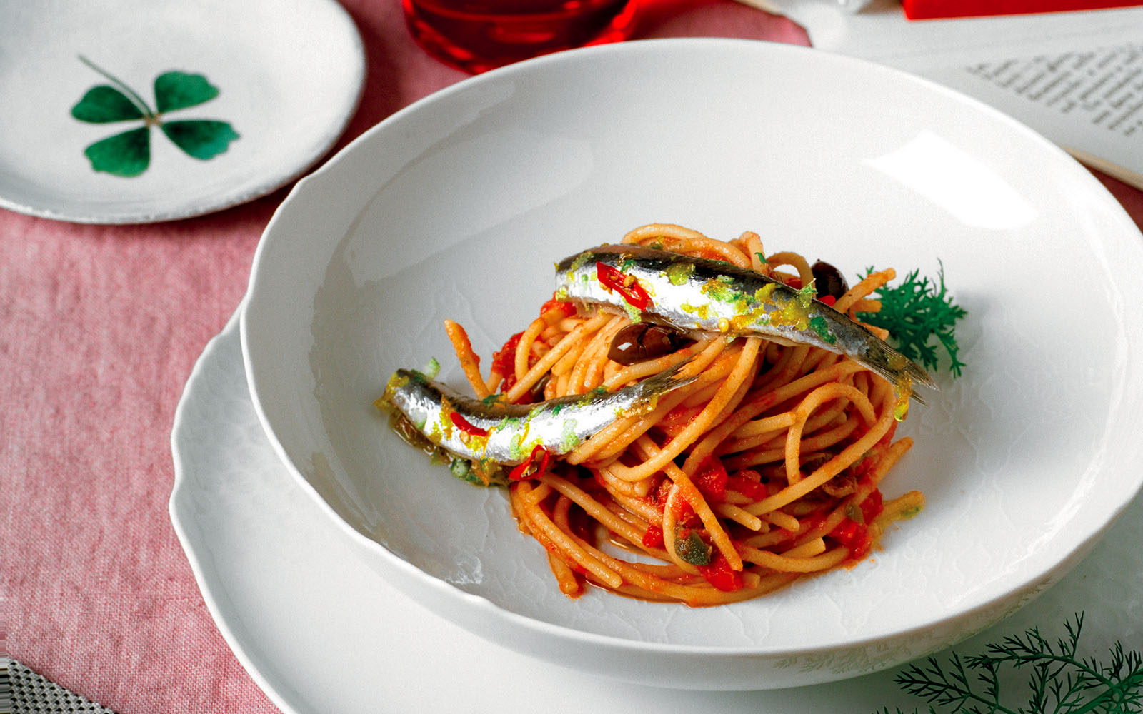 Sicilian Spaghetti Recipe - Italian Cuisine