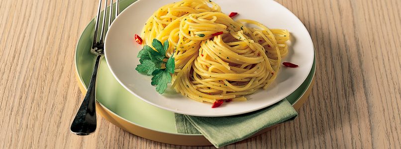 Spaghetti oil, garlic and chilli: the most loved recipe