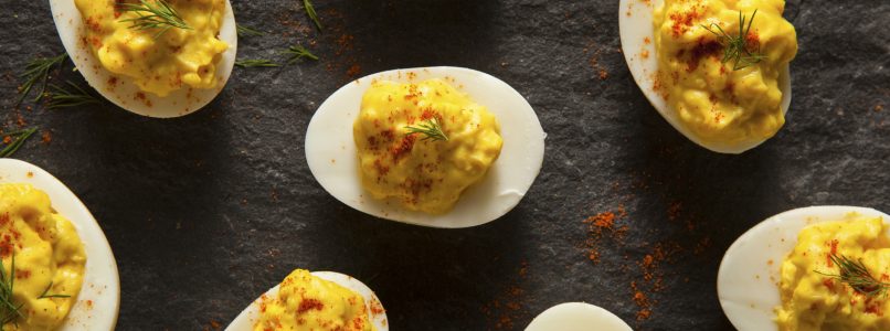 Stuffed boiled eggs: 10 recipes