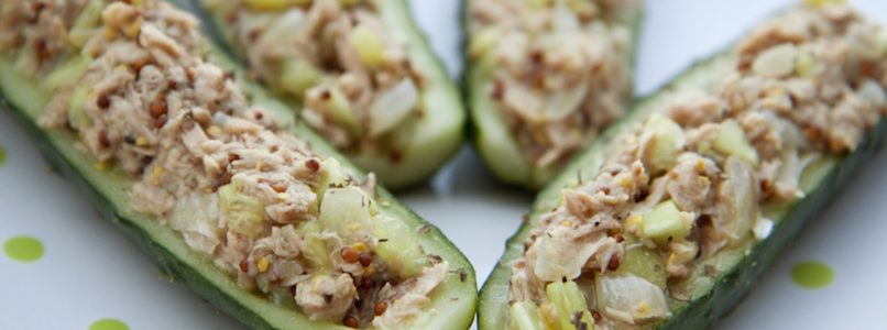 Stuffed cucumbers. Have you ever thought about it?