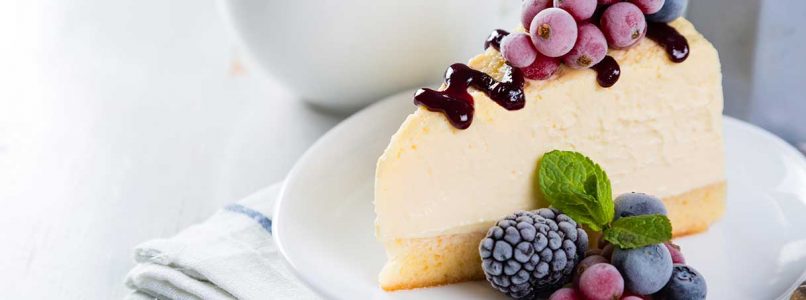 Sugar-free cheesecake recipe with berries