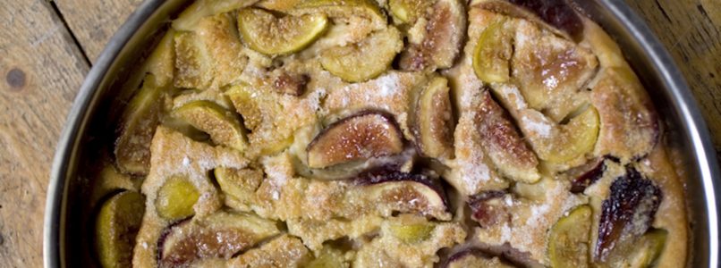 Sweet (simple) with figs: the clafoutis