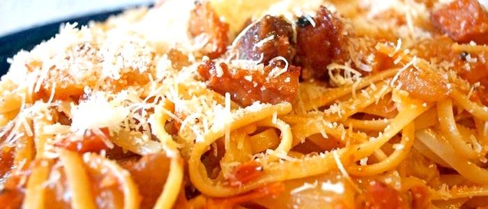 Tagliolini all'amatriciana |  Yummy Recipes