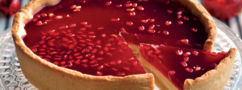 Tart recipe with cooked cream and jelly