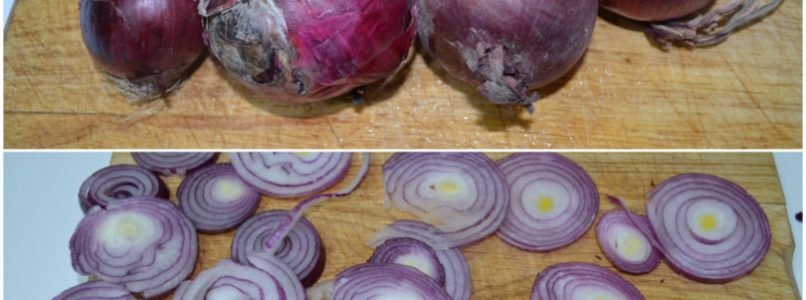»Tarte tatin with onions