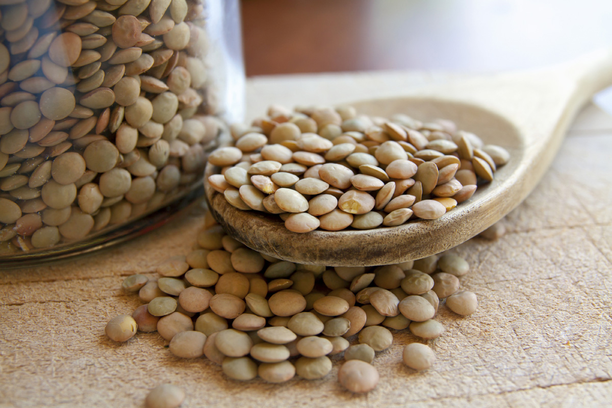 Ten recipes with lentils