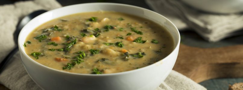 The Lazio tuscia soup, an excellent idea in winter