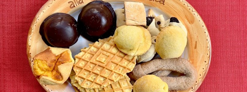 The calendar of Abruzzo biscuits