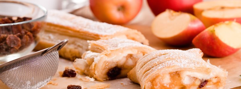 The strudel? Let's try it with shortcrust pastry