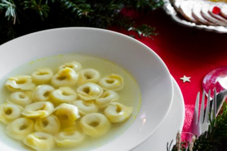 Tortellini without gluten for Christmas: the recipe