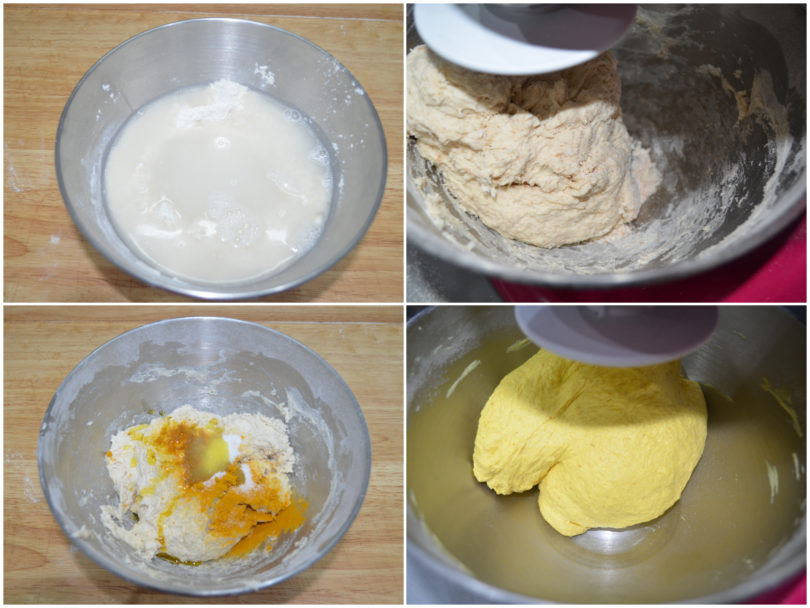»Turmeric Bread - Recipe for Turmeric Bread from Misya