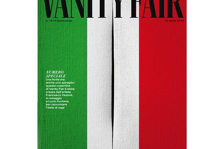Vanity Fair is auctioning 100 special copies on eBay to support the Red Cross