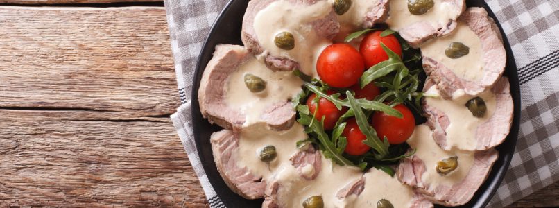Vitello tonnato without mayonnaise: the recipe
