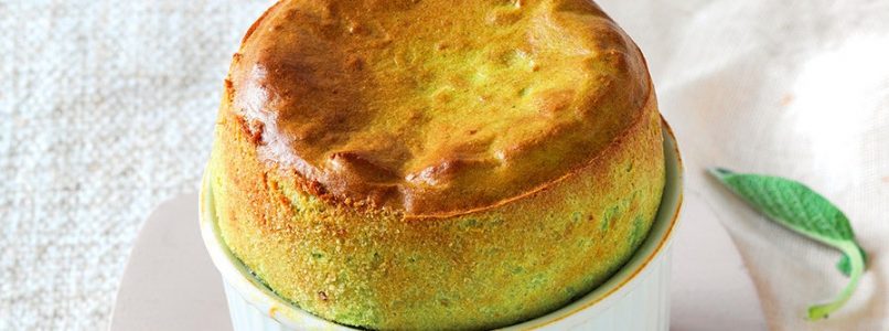 Watercress and cheese soufflé recipe