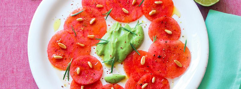 Watermelon: a chic idea to put it on the table!