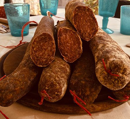 Where to eat the local "Marche" salami