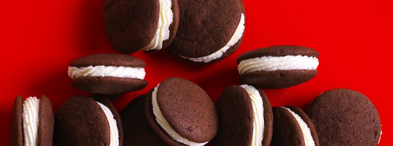 Whoopies recipe with cheese cream