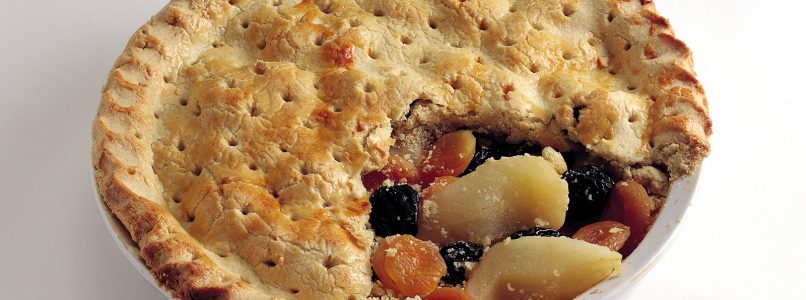 Winter fruit pie recipe