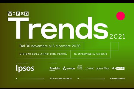 Wired Trends 2021: from 30 November to 3 December 2020