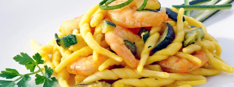 Zucchini and shrimp trofie |  Yummy Recipes