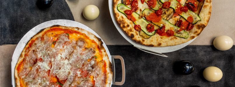 a Roman pizza for two in New York