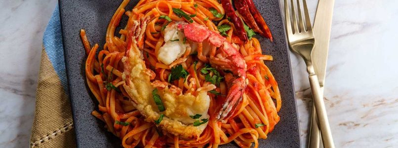 linguine with lobster for an unforgettable gastronomic experience