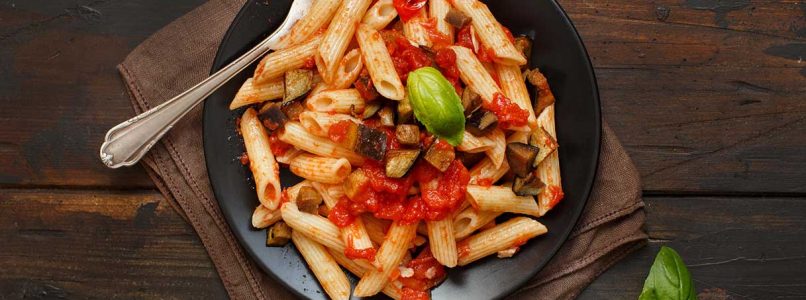 penne alla norma, the first course that embraces Sicilian authenticity