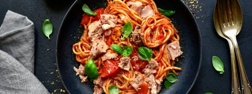 spaghetti recipe with fresh tuna